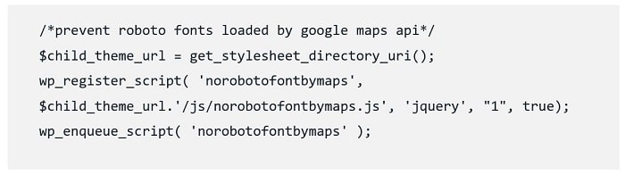 14. google fonts maps functions