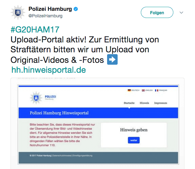 Polizei-Hamburg-tweet