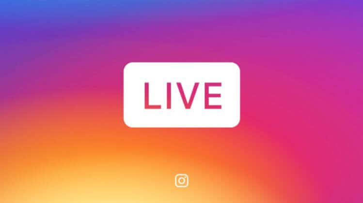 Live Videos auf Instagram