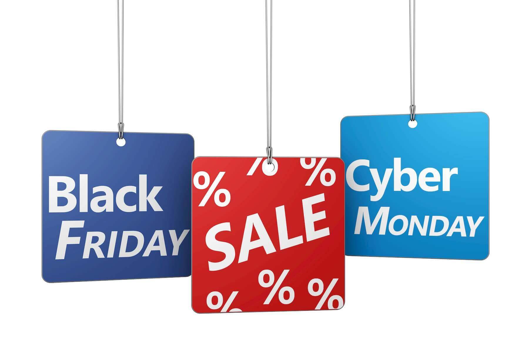 shopping aktionstage black friday cyber monday