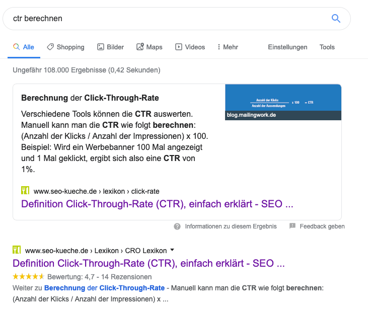 featured-snippet-seo-küche
