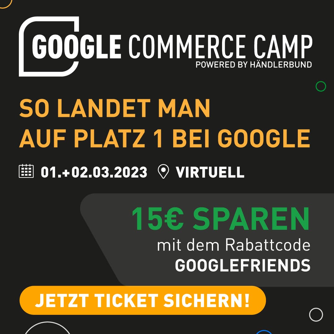 Google Commerce Camp 2023