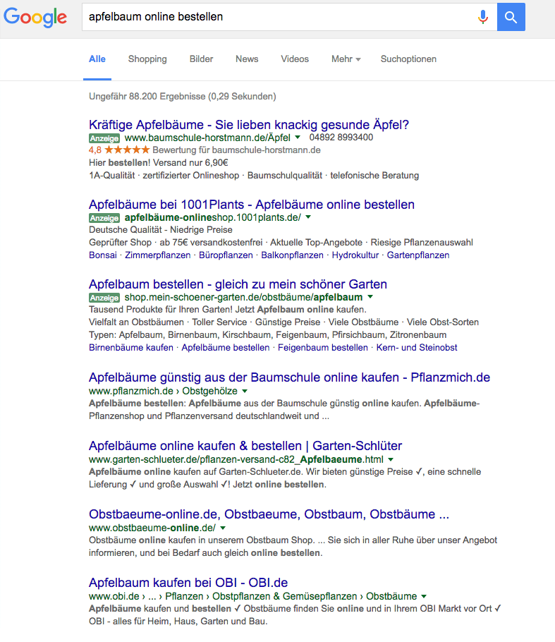google-suchergebnis-organische-suche-apfelbaum-online-bestellen