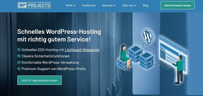 WP Projects WordPress Hosting