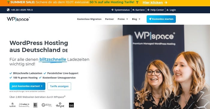 WP Space WordPress Hosting